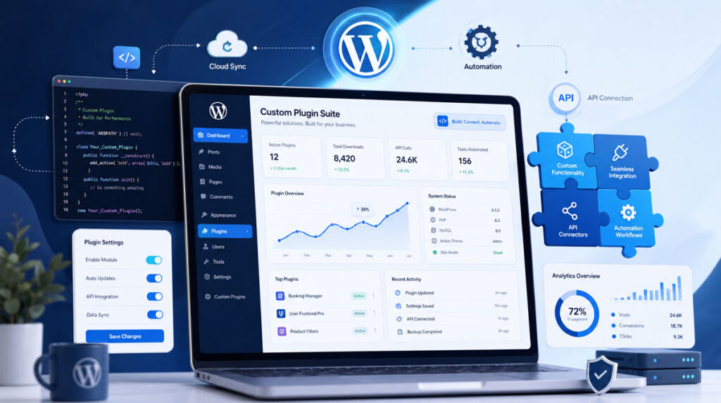 Custom WordPress Plugins Built for Your Business
