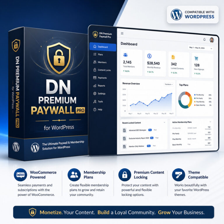 DN Premium Paywall Pro for WordPress