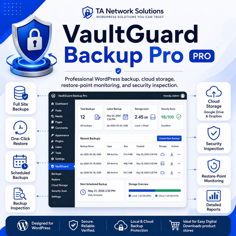 VaultGuard Backup Pro